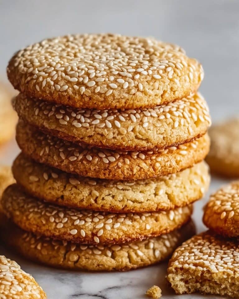 Sesame Honey Cookies Recipe