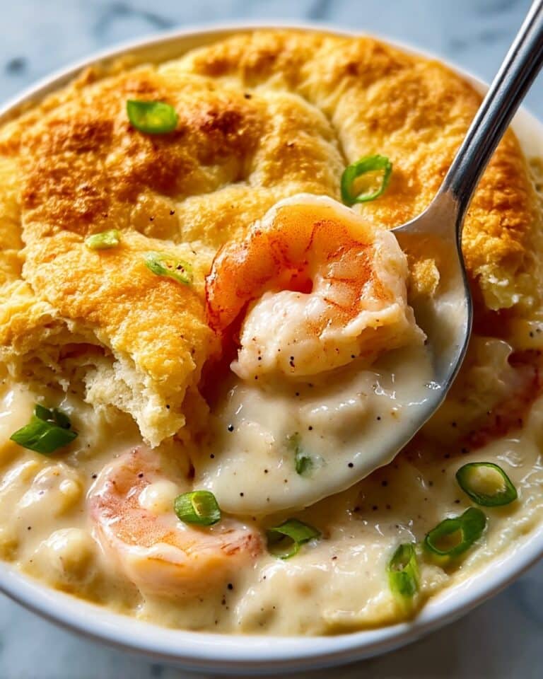 Cheddar Bay Biscuit Seafood Pot Pie Recipe