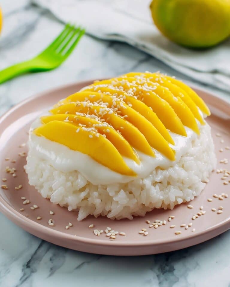 Sticky Sweet Perfection with Juicy Mango Sticky Rice Recipe