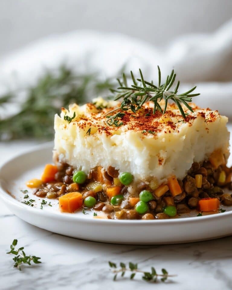Fall Lentil Shepherd’s Pie Recipe