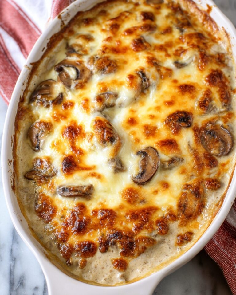 Creamy Russian Mushroom Julienne Recipe