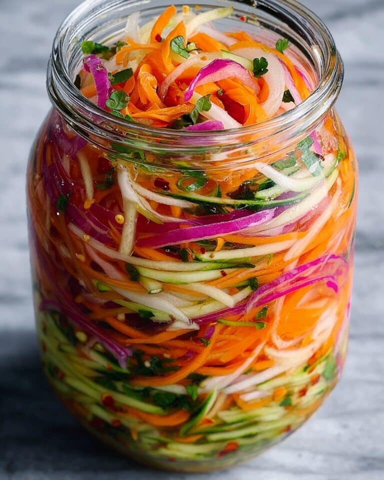 Quick Fridge Pickled Vegetables Recipe