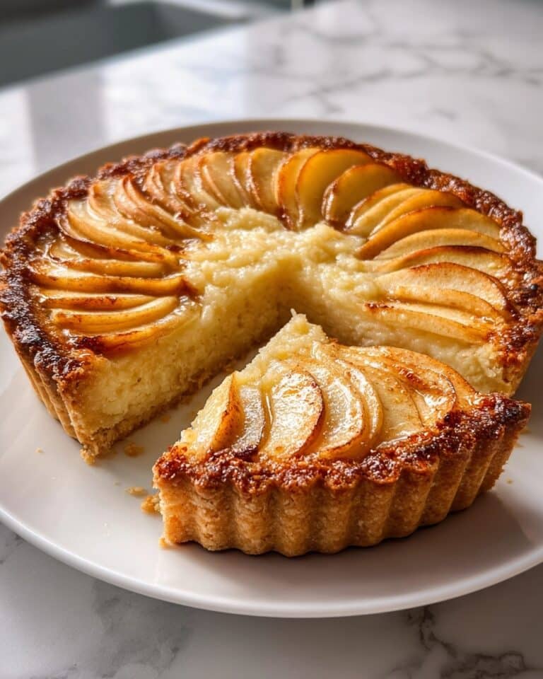 24-Minute Apple Frangipane Tart: Irresistible French Magic Recipe