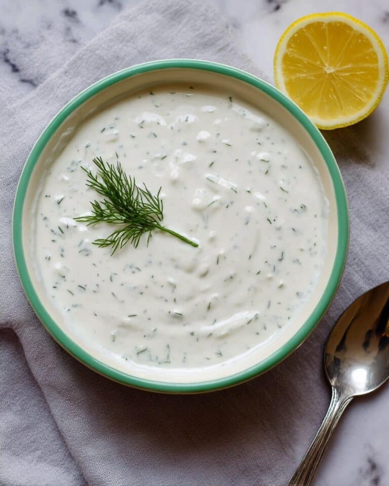 Shawarma White Sauce – Lebanese Tarator Recipe