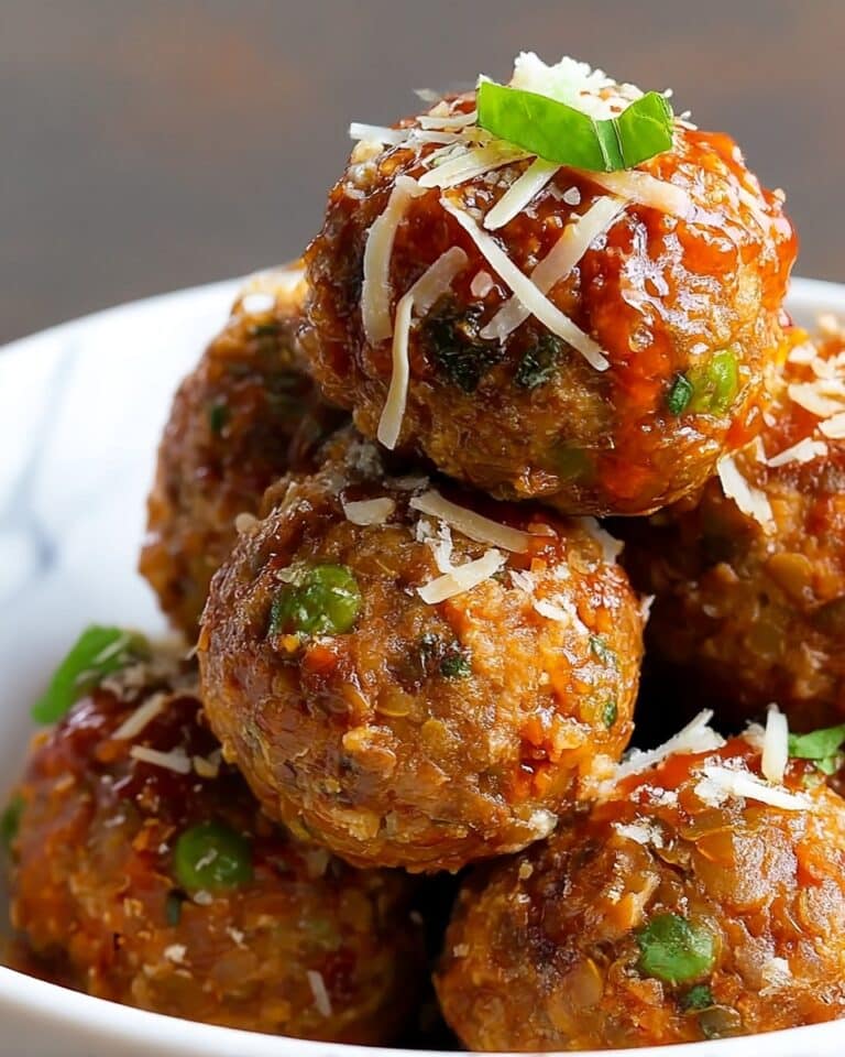 Easy Vegetarian Lentil Meatballs Recipe