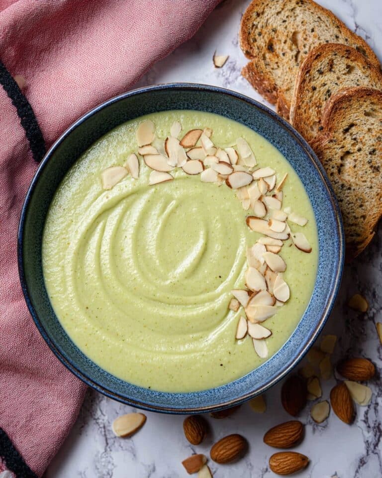 Broccoli Almond Soup Recipe
