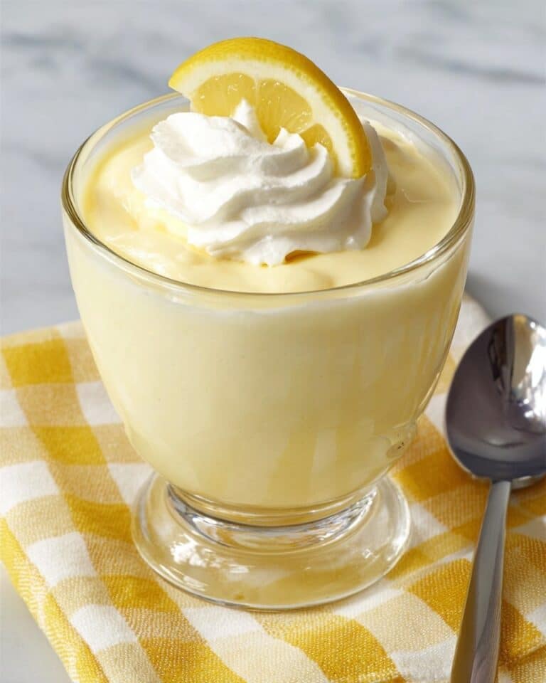 Fresh Lemon Mousse Recipe