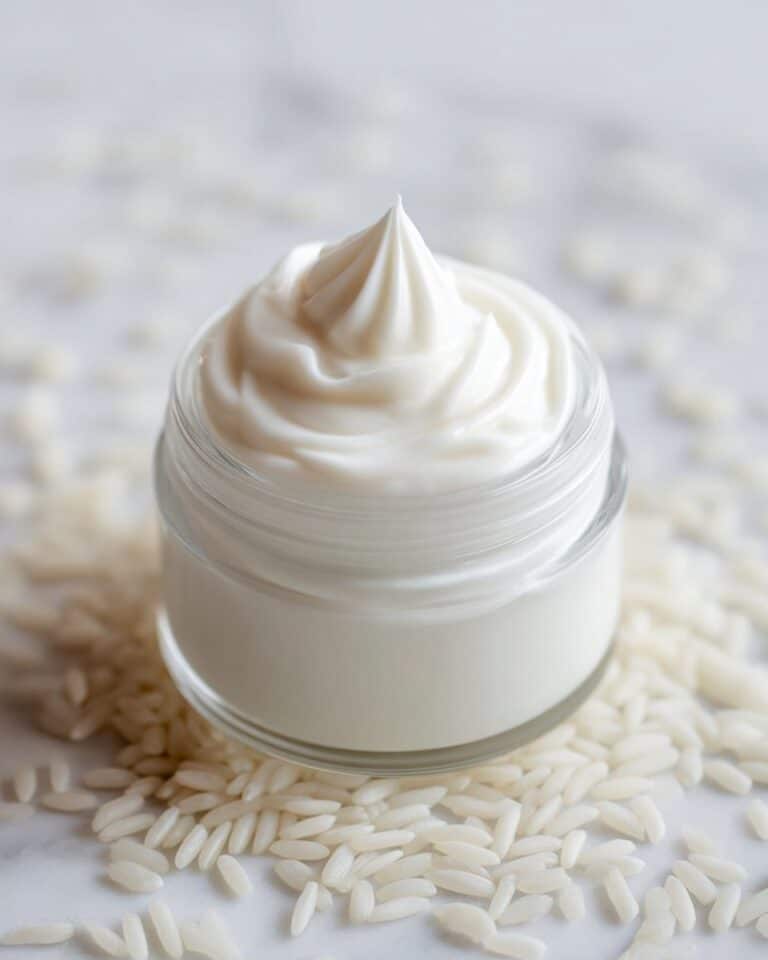 Homemade Rice Milk Facial Cream Recipe