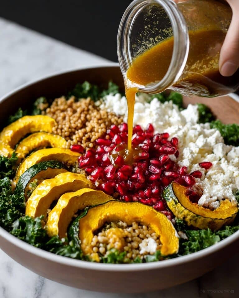 Autumn Harvest Salad with Pomegranates Recipe