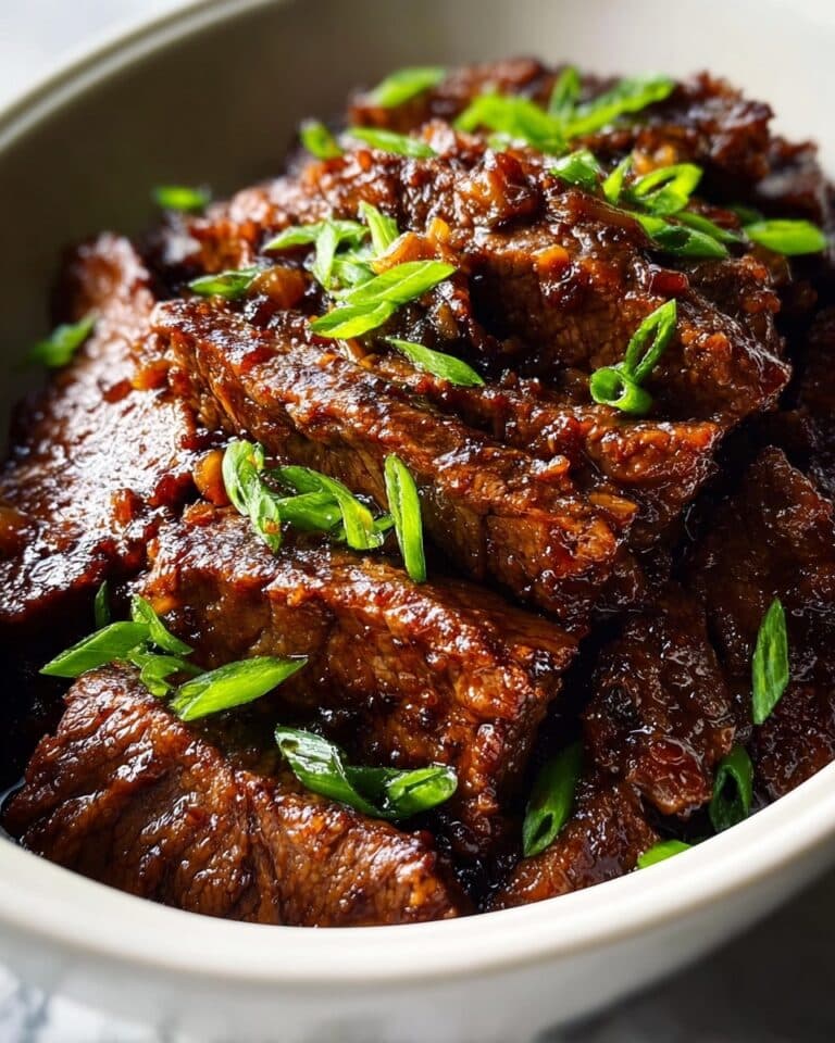 Slow Cooker Mongolian Beef Recipe