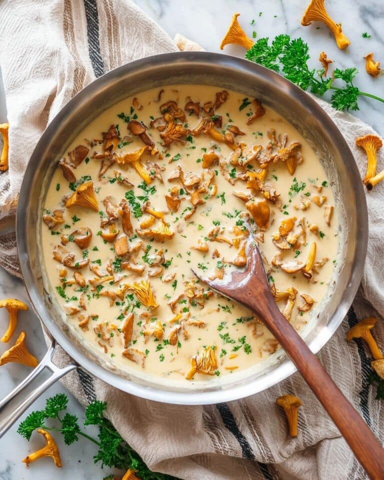 Creamy Chanterelle Sauce Recipe