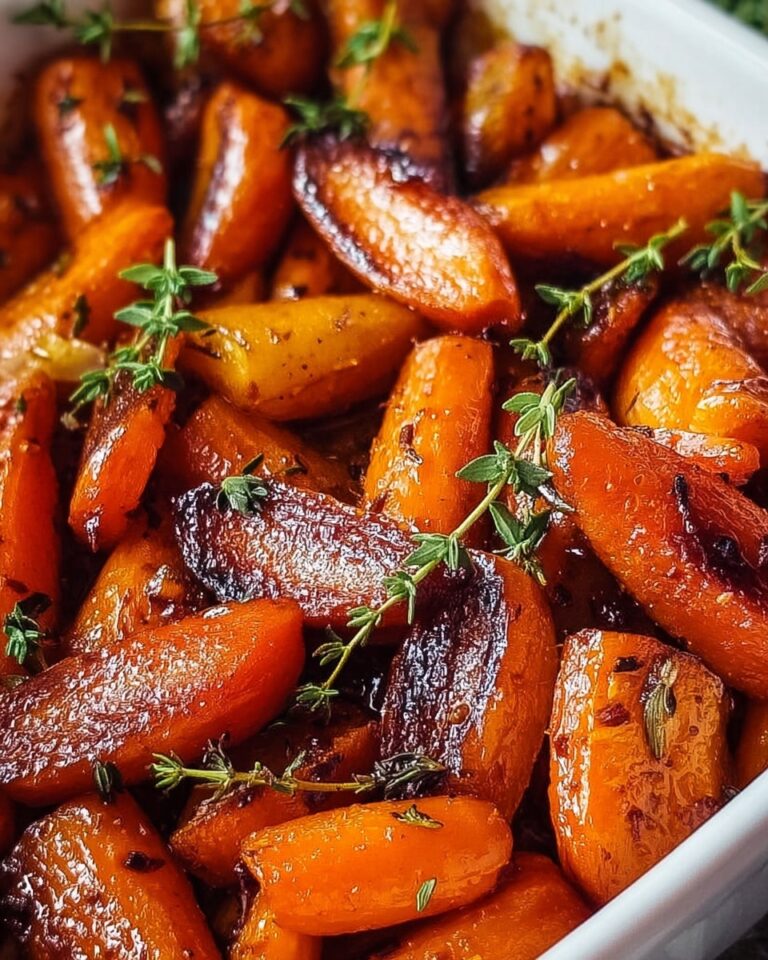 Honey Balsamic Roasted Carrots Recipe