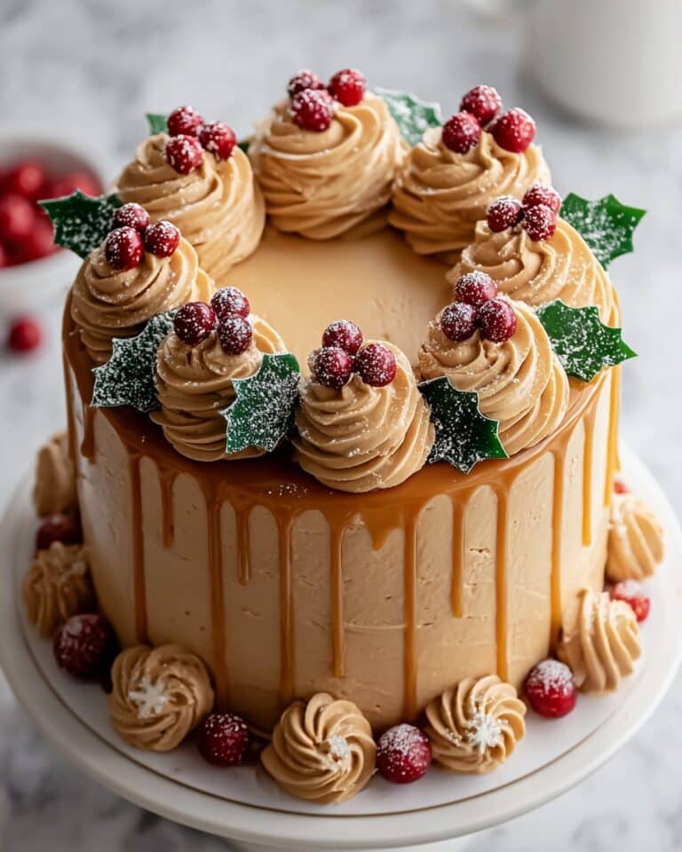 Cozy Cinnamon Spice Wreath Cake Recipe