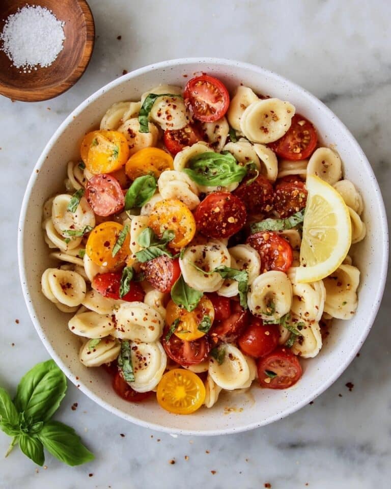 Orecchiette Bruschetta Pasta Recipe