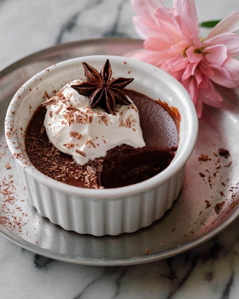 Five Spice Dark Chocolate Budino Recipe