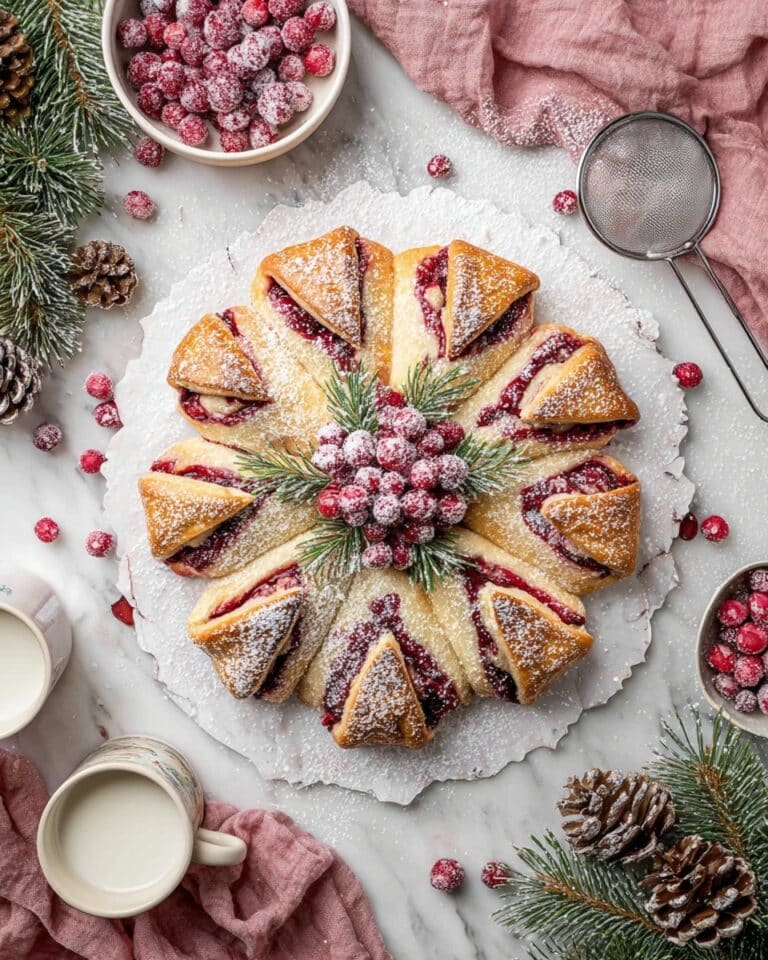 Cranberry Star Bread Recipe
