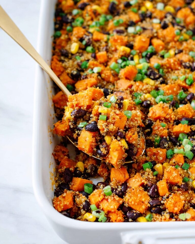 Sweet Potato and Black Bean Quinoa Bake Recipe