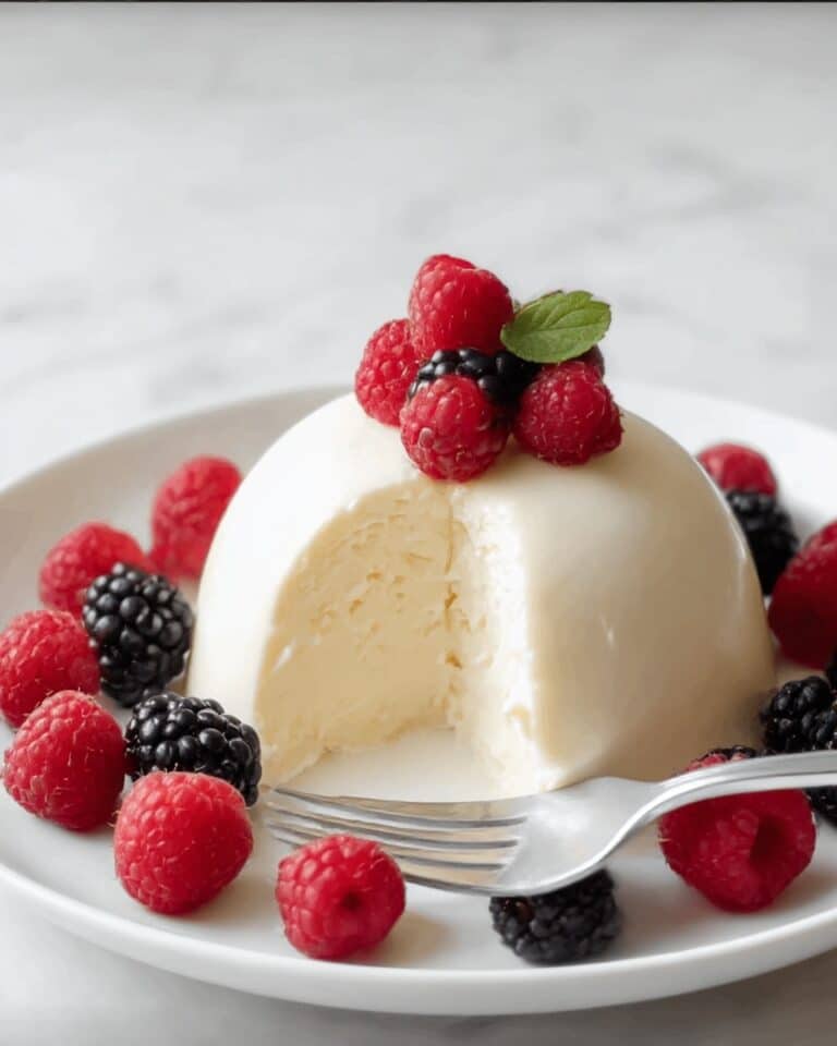 Bavarian Cream and Fresh Berries Recipe