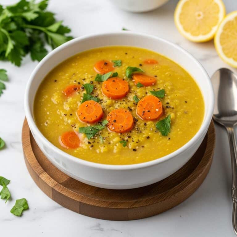 Lemon Lentil Soup Recipe