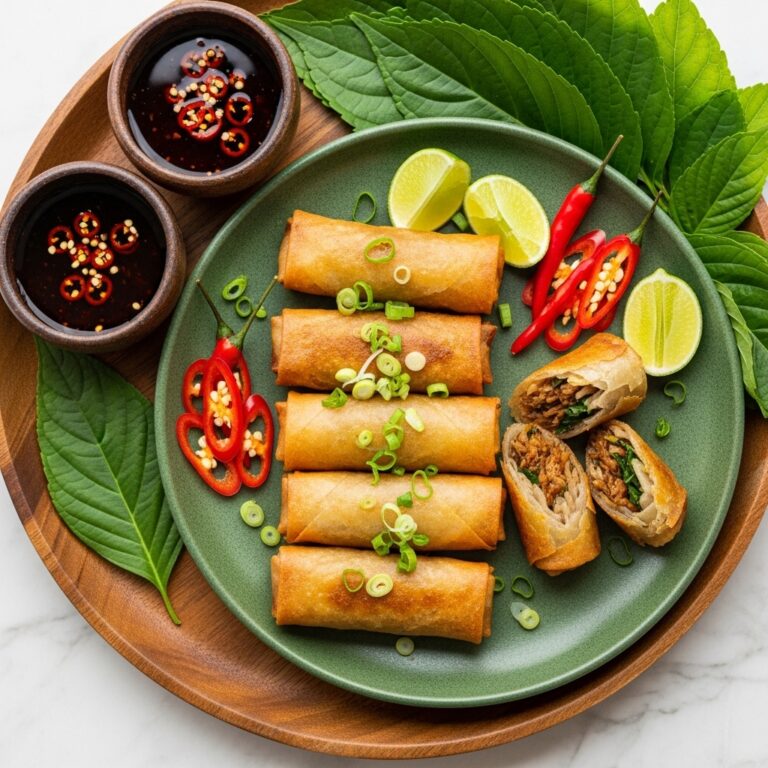 Thai Basil Beef Rolls – Fresh Thai Flavors in Every Bite Recipe