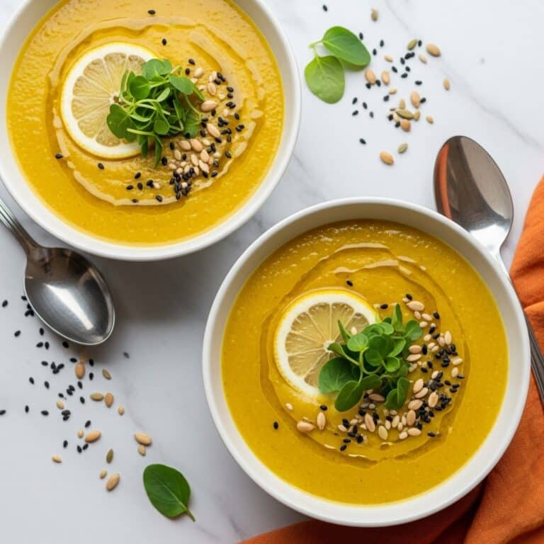 Middle Eastern Red Lentil Soup Recipe