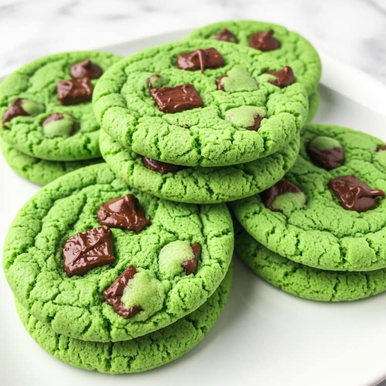 Mint Chocolate Chip Cookies Recipe