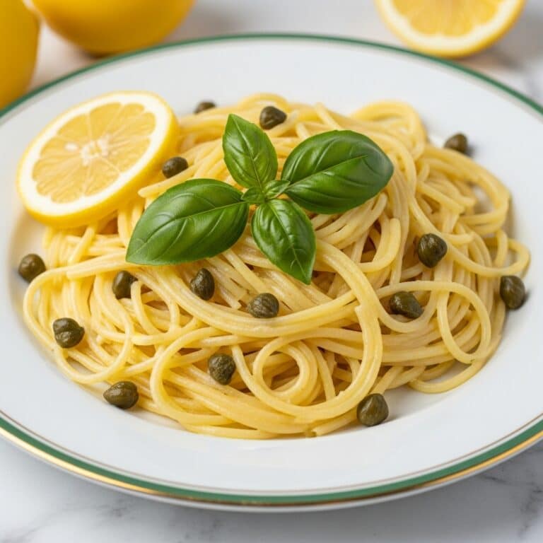Lemon Caper Pasta Recipe