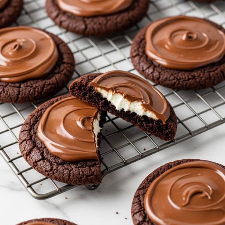 Marshmallow Hot Cocoa Surprise Cookies Recipe