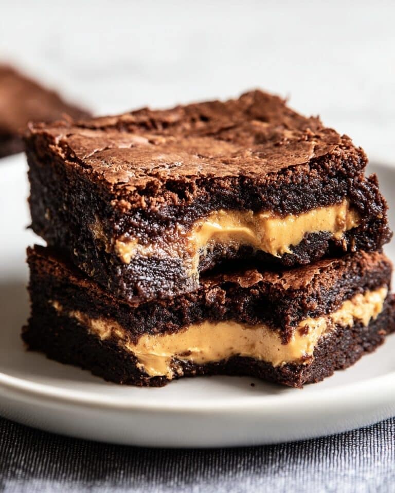 Peanut Butter Stuffed Brownies Recipe