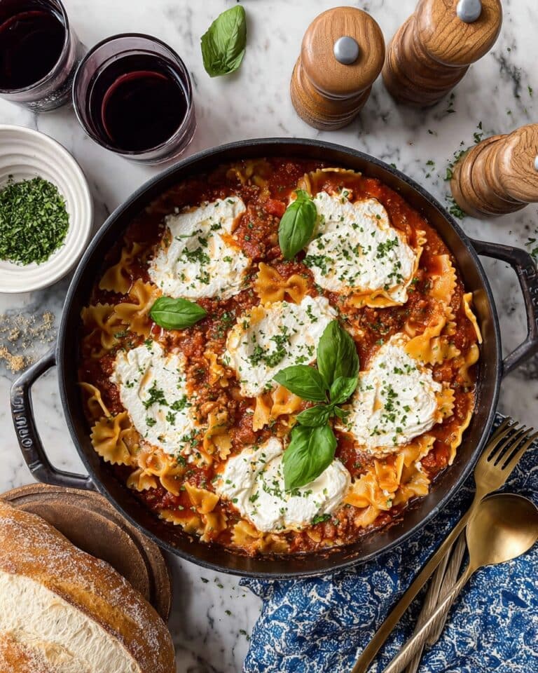 One Pot Lasagna Recipe