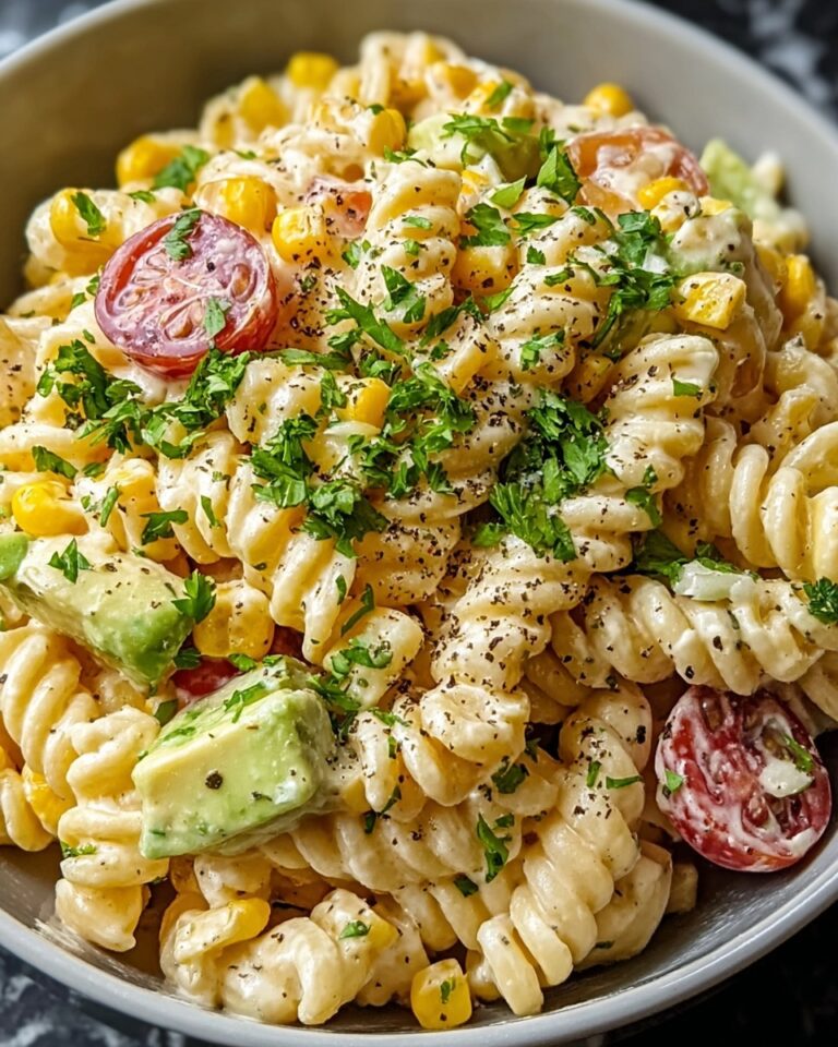 Mexican Street Corn Pasta Salad Recipe