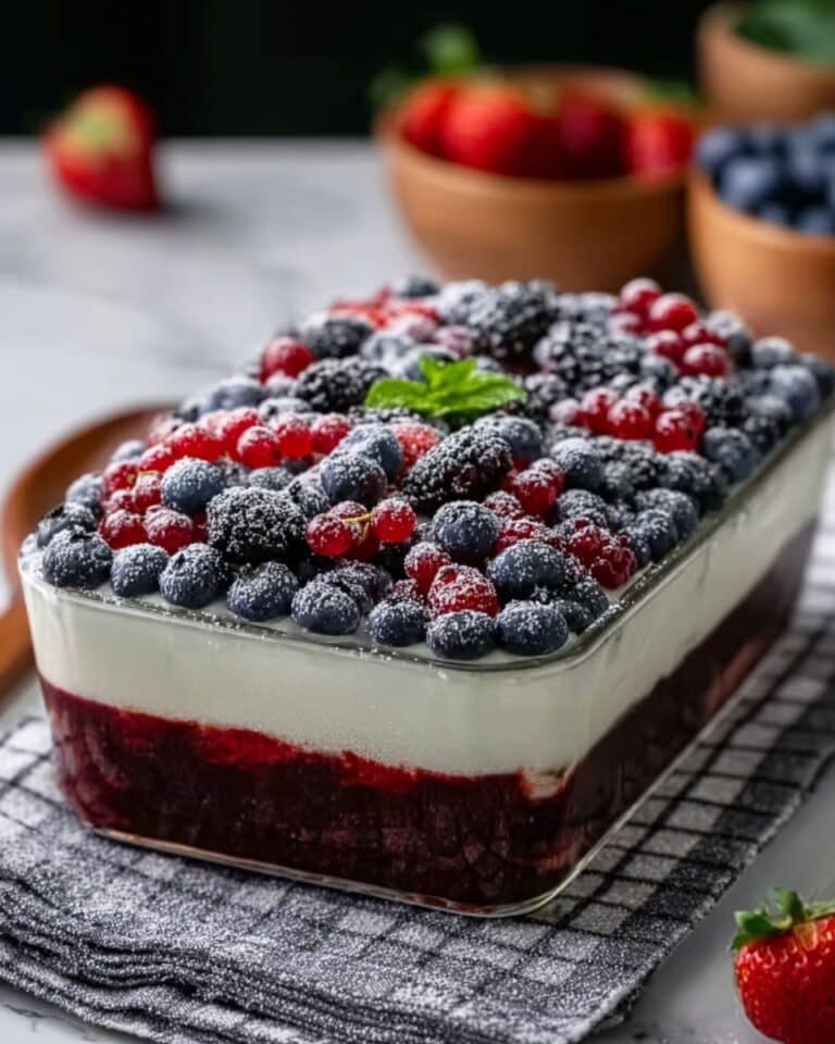 High Protein Triple Berry Bake Recipe
