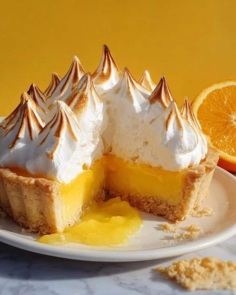 Zesty Orange Meringue Pie with a Golden Cloud Top Recipe