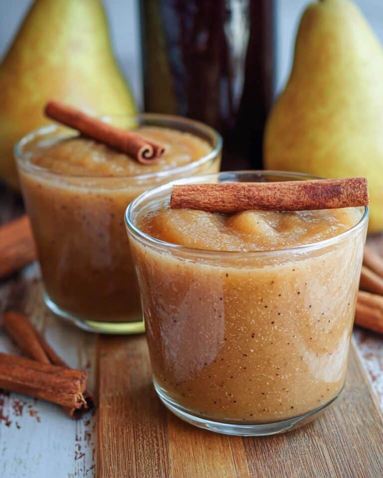 Slow Cooker Pear Applesauce Recipe