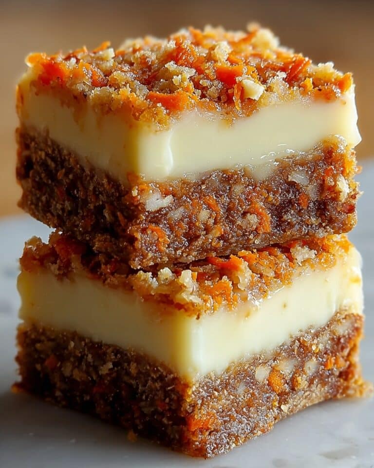 Irresistibly Indulgent Carrot Cake Cream Cheese Bars Recipe