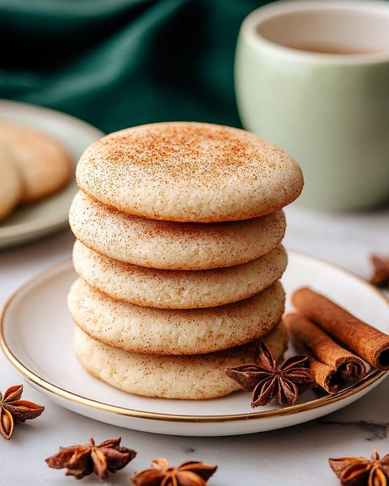 Vanilla Chai Shortbread Cookies Recipe