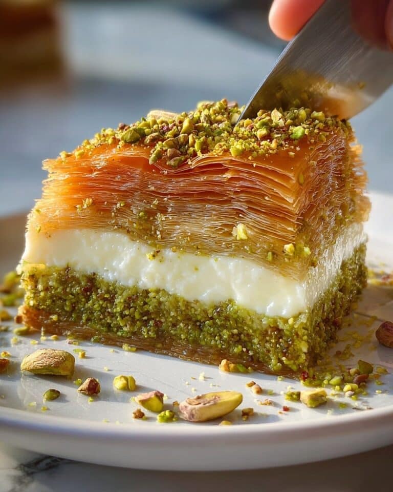 Baklava Pistachio Cheesecake Recipe
