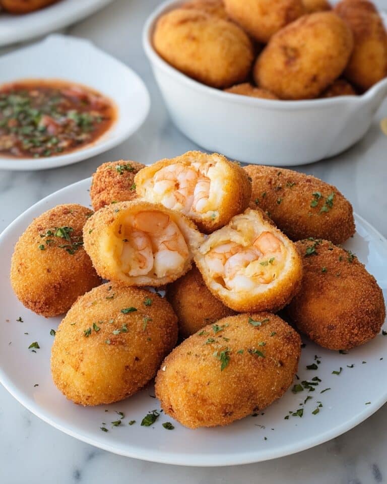 Portuguese Shrimp Croquettes Recipe