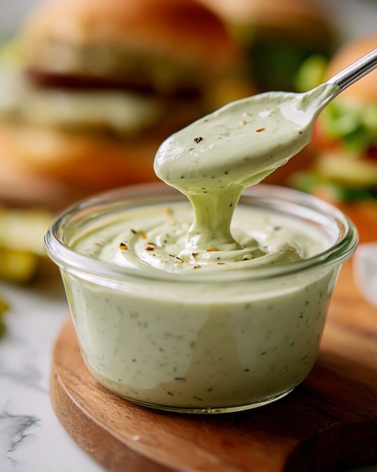 Spicy Dill Pickle Burger Sauce Recipe