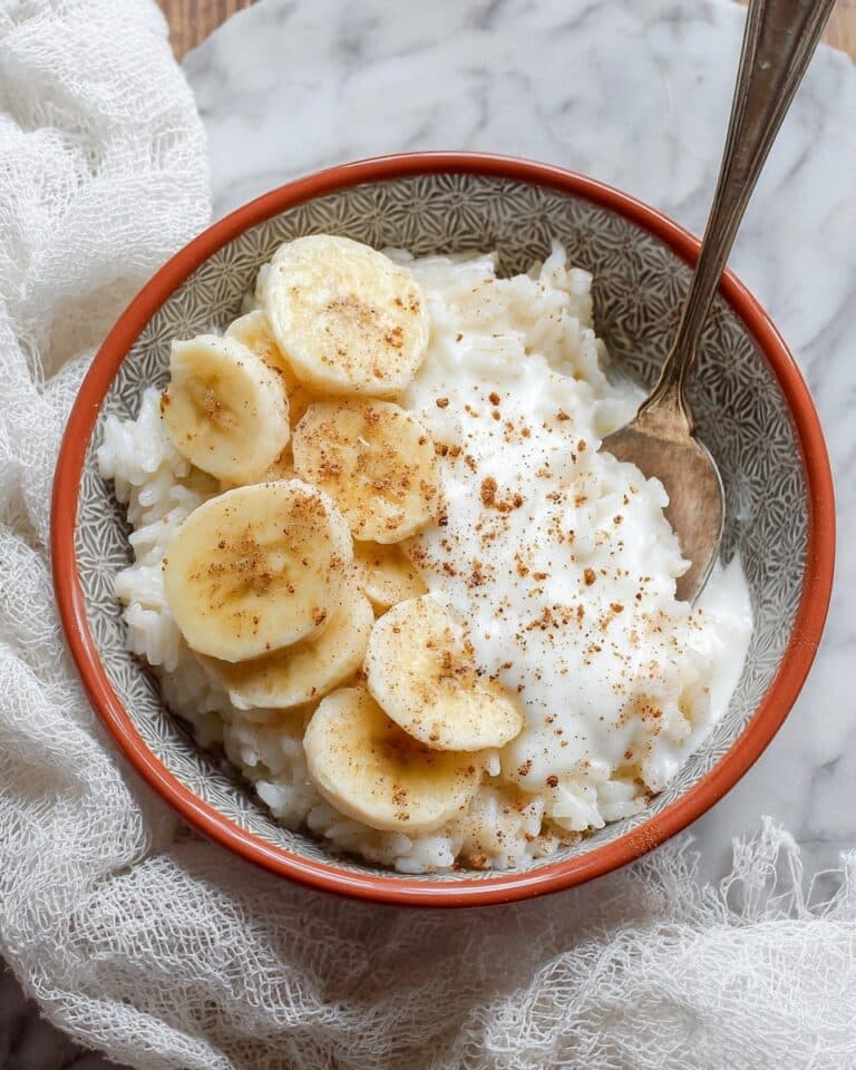 Sweet Breakfast Rice with Cinnamon, Fruit, and Nuts Recipe