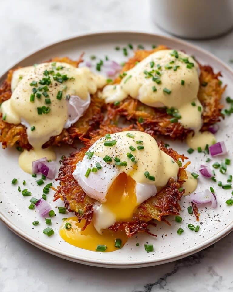Easy Latke Eggs Benedict Recipe