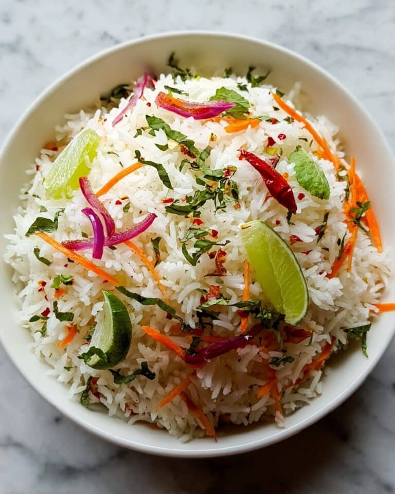 Tropical Island Coconut Pepper Rice for Quick Weeknight Dinners Recipe