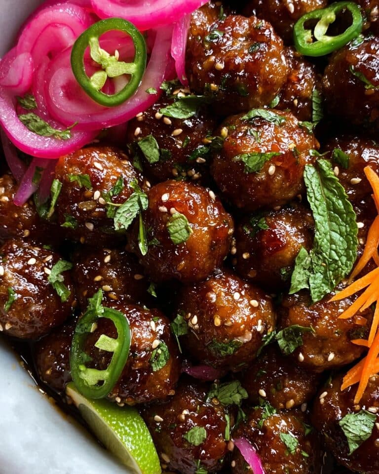 Banh Mi Meatballs Recipe