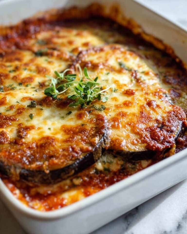 Vegetarian Ricotta & Eggplant Casserole Recipe