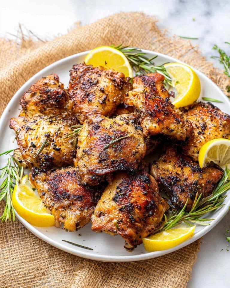 Lemon & Garlic Greek Marinated Chicken Recipe