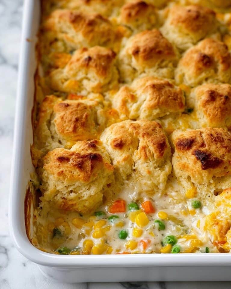 Chicken Pot Pie Bubble Up Casserole Recipe