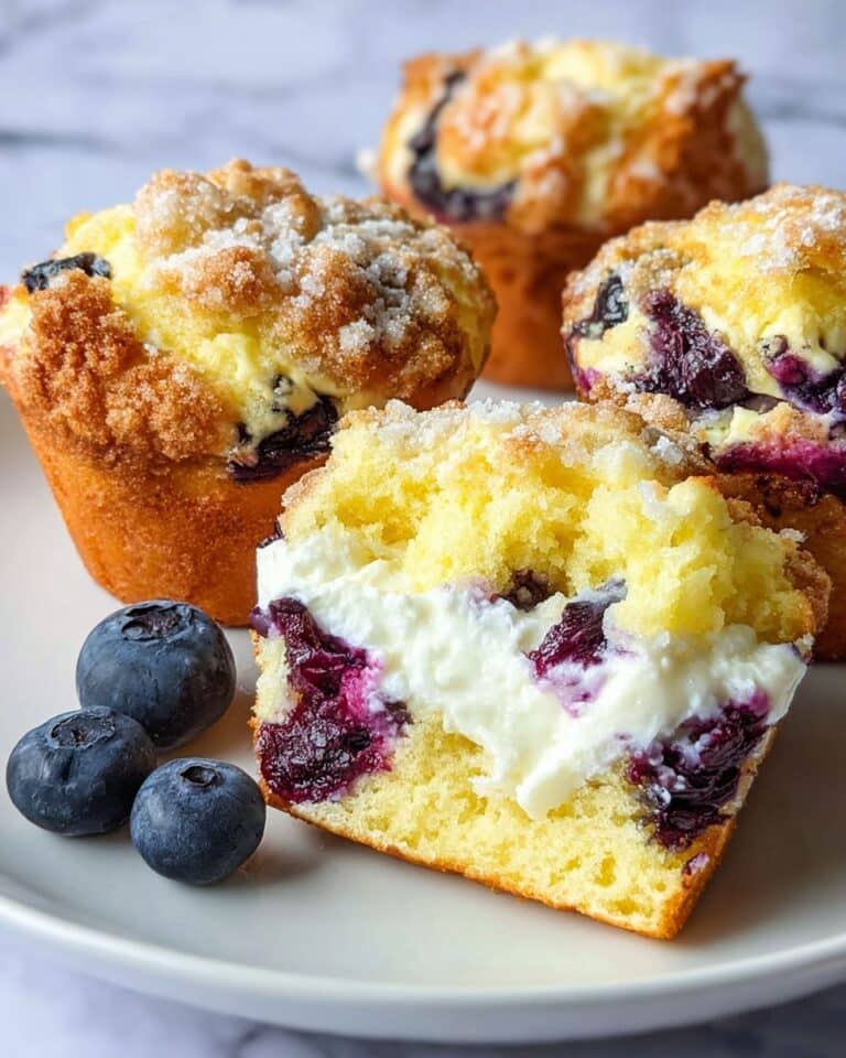 Blueberry Cream Cheese Muffins Recipe