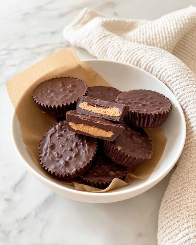 Quinoa Crunch Peanut Butter Cups Recipe