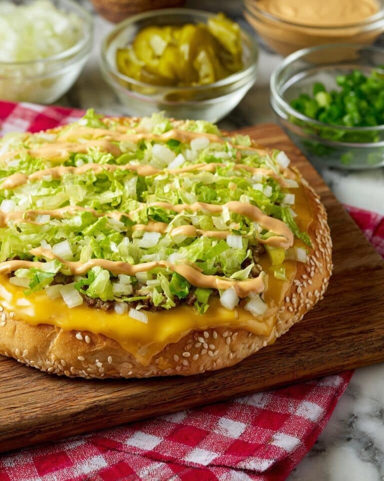 Big Mac Pizza Recipe