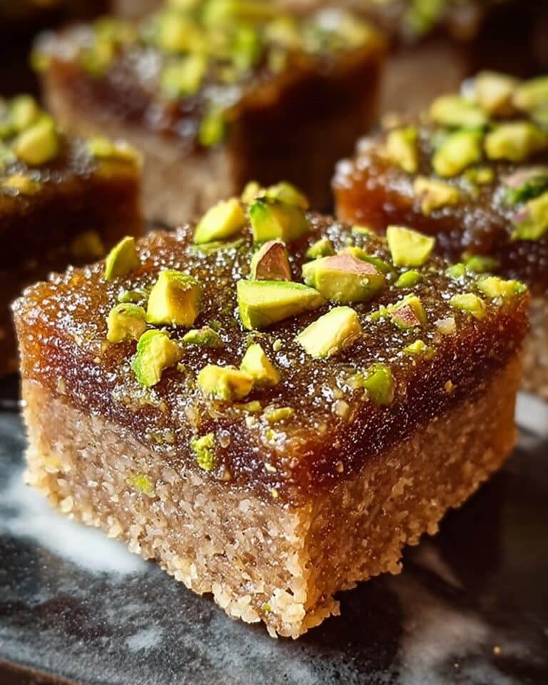 Brown Butter and Honey Pistachio Cookie Bars Recipe